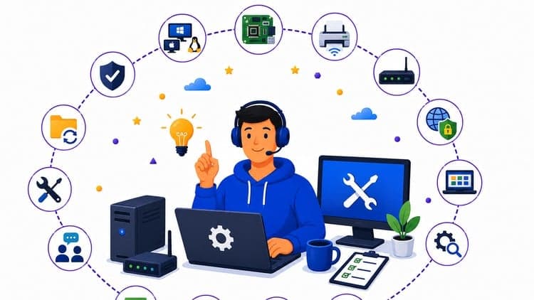 500+ Desktop Support Engineer Interview Questions 2026