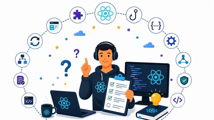 500+ React Hooks Interview Questions with Answers 2026