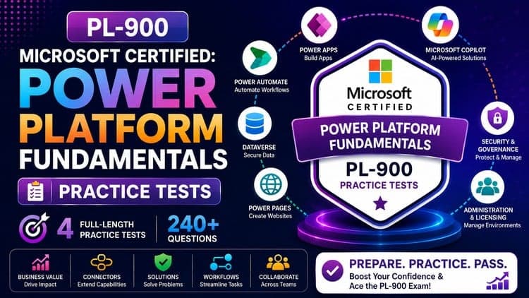 Microsoft Power Platform Fundamentals (PL-900) Practice Test