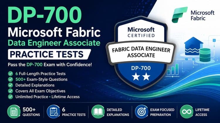 DP-700 Practice Tests: Fabric Data Engineer Assoc. July 2026