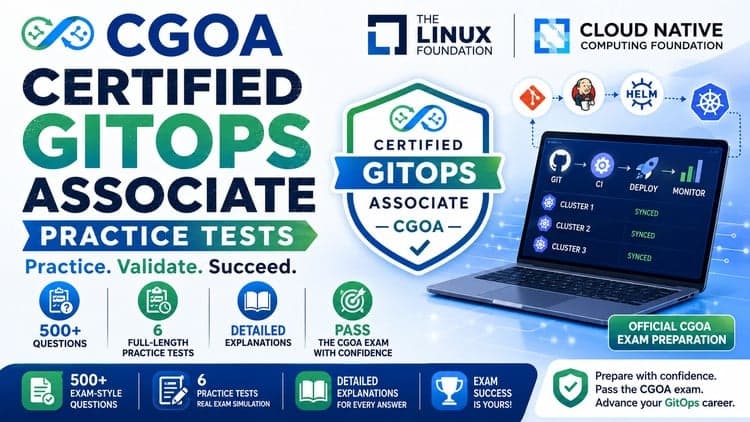 CGOA - Certified GitOps Associate Practice Exams [NEW 2026]