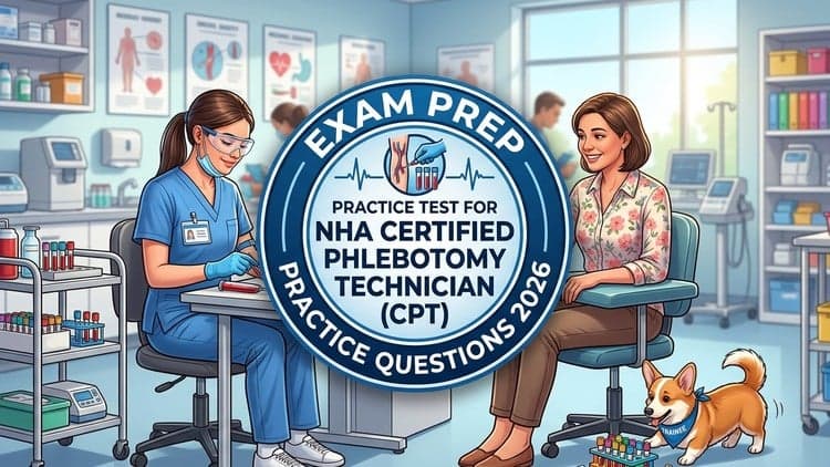 Practice Tests 2026 For CPT (NHA) Phlebotomy Technician Exam