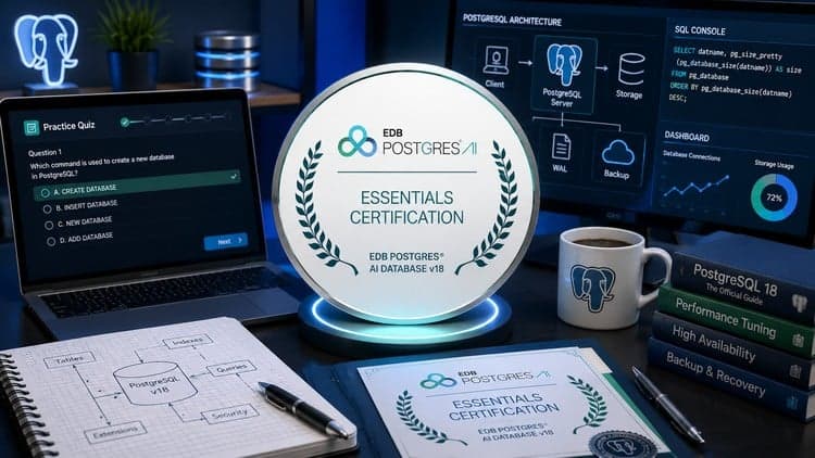 PostgreSQL Associate Certification Practice Exams (EDB)