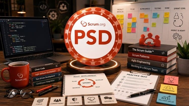 Professional Scrum Developer PSD I Practice Exams + Answers