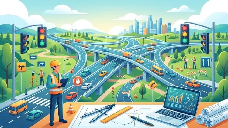 Practice Tests  For PE Civil Transportation Exam 2026
