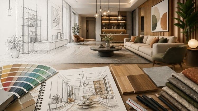 Interior Design Complete Course for Beginners – 2026