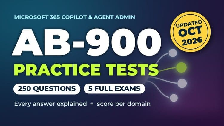 AB-900 Practice Tests: Copilot & Agent Admin Fundamentals