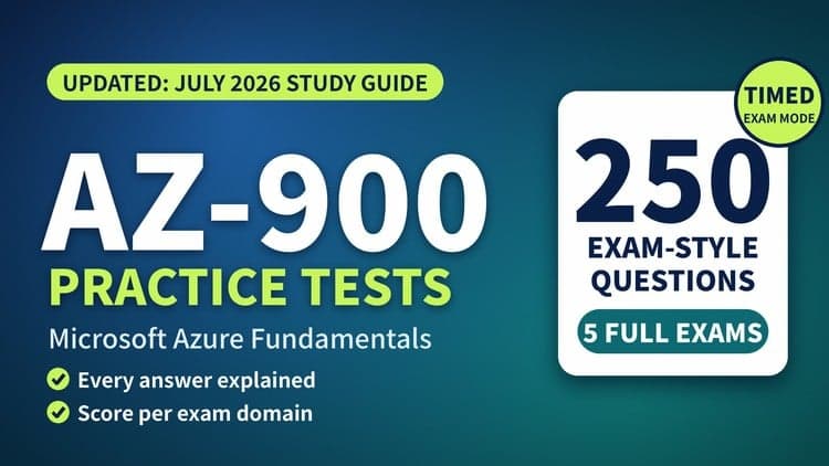 AZ-900 Practice Tests: Microsoft Azure Fundamentals 2026