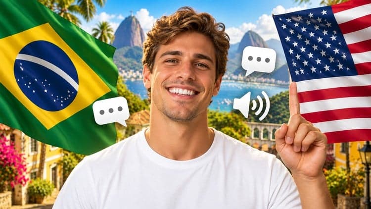 Aprenda inglês com conversas reais