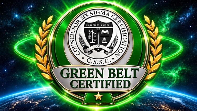 Lean Six Sigma Green Belt — 1500 Certified Exam Questions