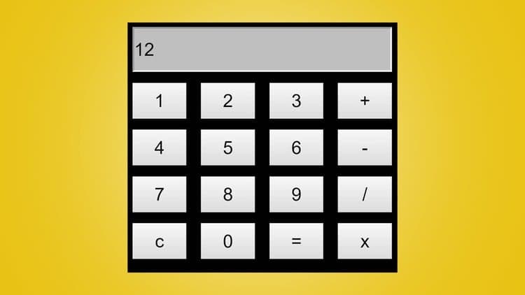 Javascript Build a Calculator using HTML, CSS and Javascript