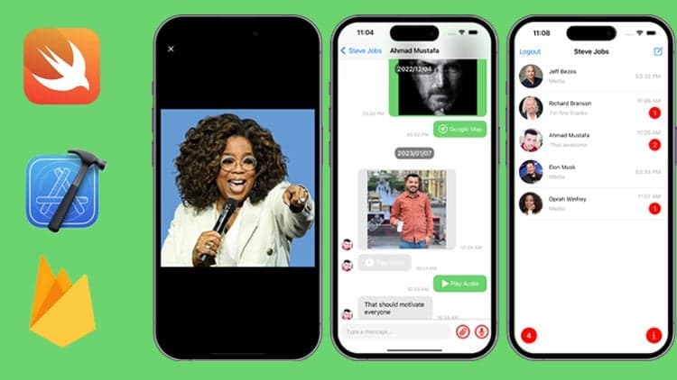 Swift iOS WhatsApp Chat Course - Free Udemy Course 100% Off