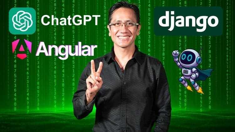 Django Angular Python MySQL ChatGPT - Free Udemy Course 100% Off