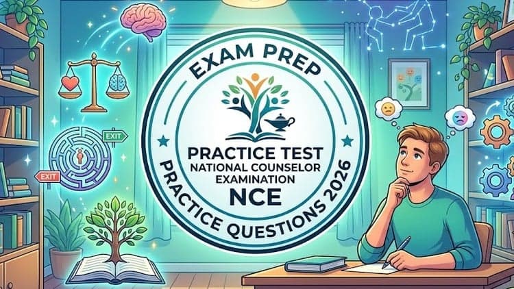 Practice Tests For NCE Exam 2026 : Pass Your Counseling Test