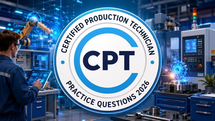 Certified Production Technician CPT Practice Exams 2026 | Free Udemy Course 100% Off