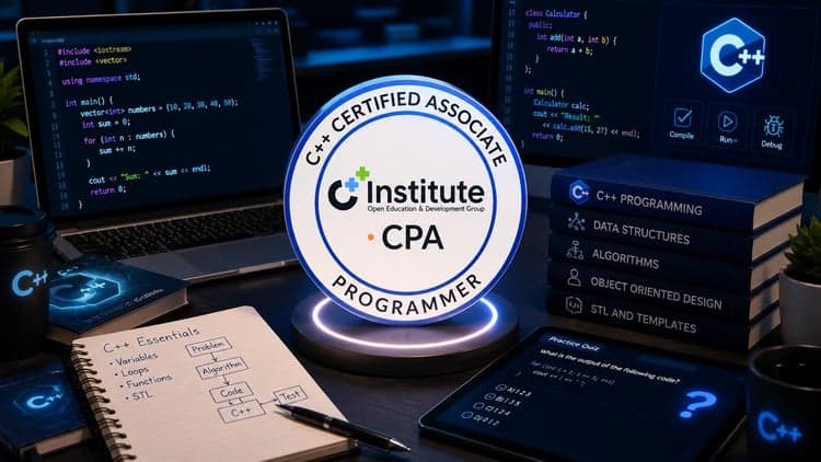 C++ Certified Associate Programmer CPA Practice Exams