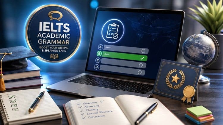 IELTS Academic Grammar: Boost Your Writing & Speaking Band