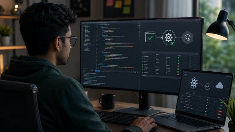 QA Automation Testing: Selenium, Cypress & API Exams