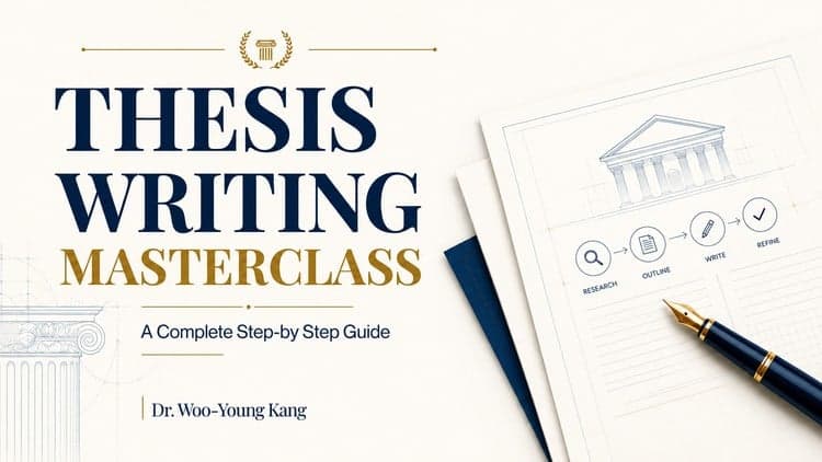 Thesis Writing Masterclass: A Complete Step-by-Step Guide