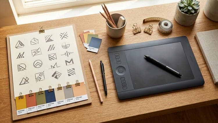 Logo Design Basics: Moodboard, Typography & Brand Colors
